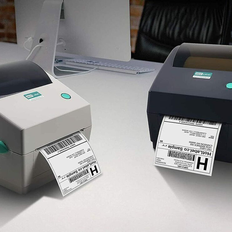 1/5 Roll 100x150mm Multipurpose Direct Labels Thermal Paper Rolls for Shipping