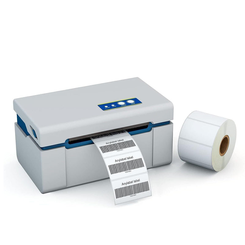 1/5 Roll 100x150mm Multipurpose Direct Labels Thermal Paper Rolls for Shipping