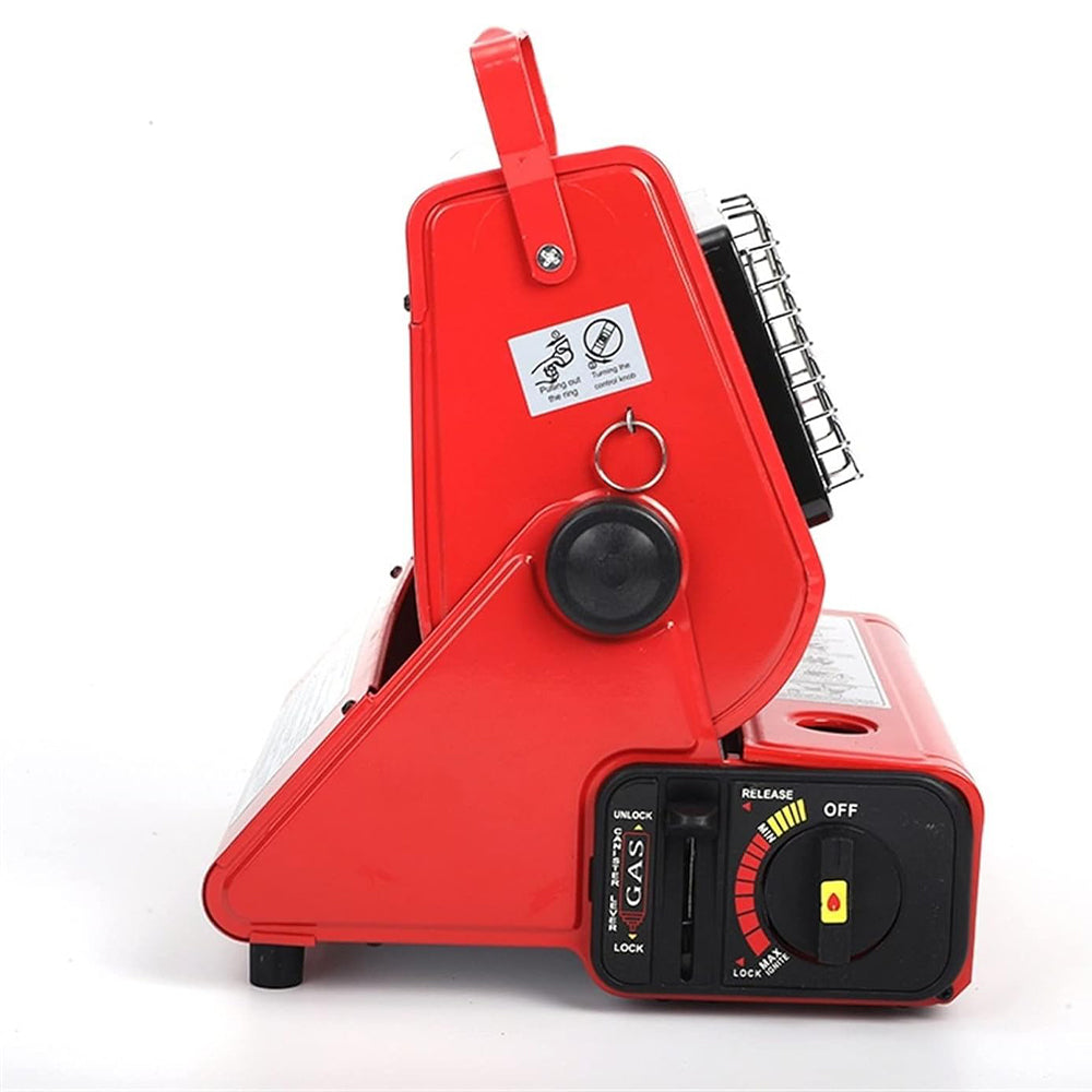 Portable 2-in-1 Camping Space Heater with Handle for Camping and Fishing