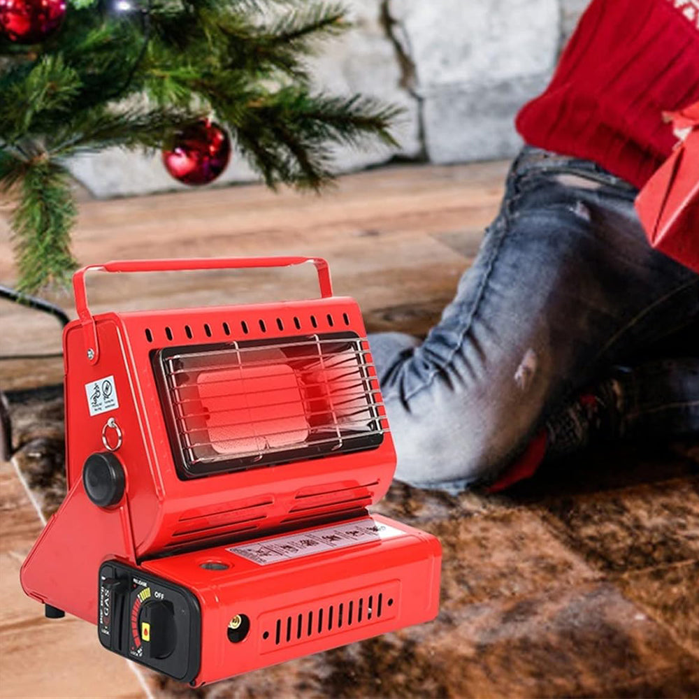 Portable 2-in-1 Camping Space Heater with Handle for Camping and Fishing
