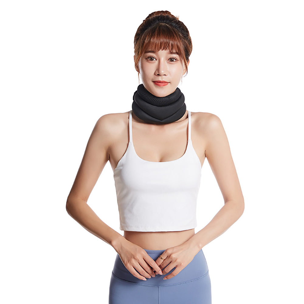 Adjustable 3-Layered Curve Design Neck Support Brace