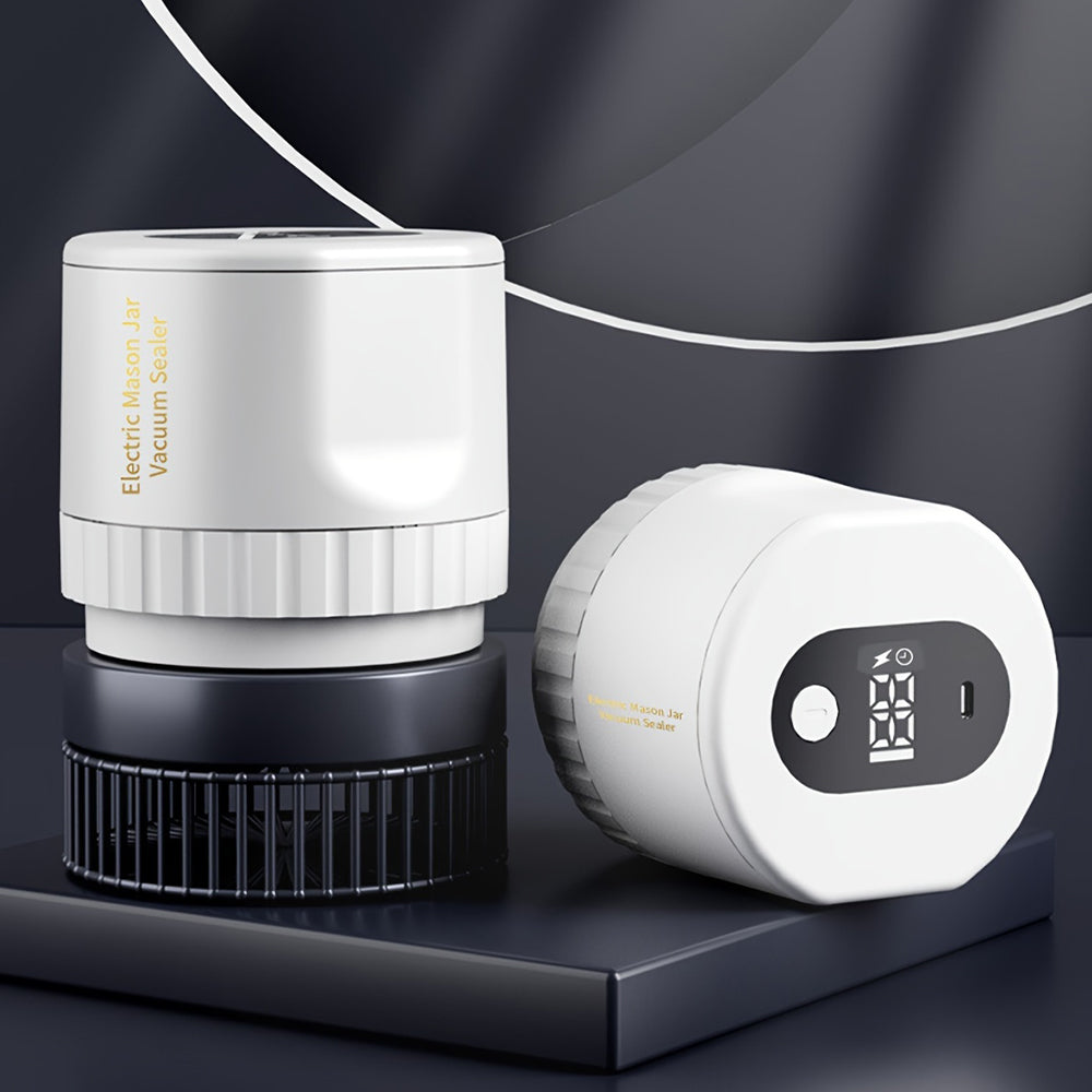 Electric Mason Jar Vacuum Sealer for Food Storage