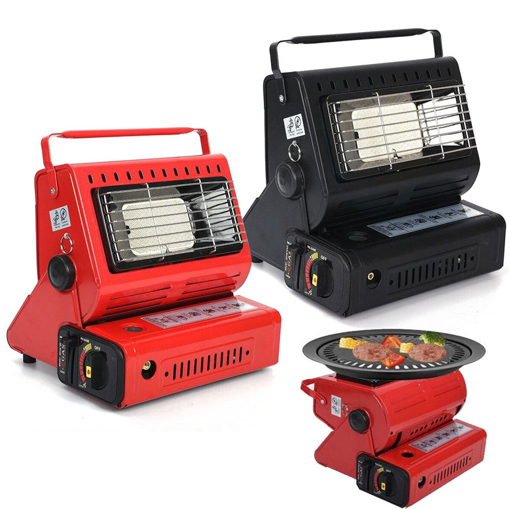 Portable 2-in-1 Camping Space Heater with Handle for Camping and Fishing