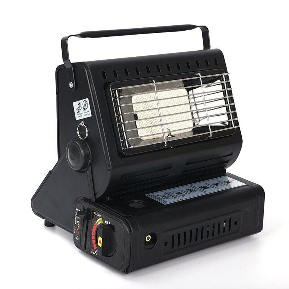 Portable 2-in-1 Camping Space Heater with Handle for Camping and Fishing