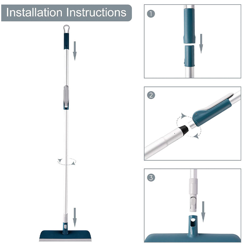 2-in-1 Function Floor Scrub Brush with Soft Scrape