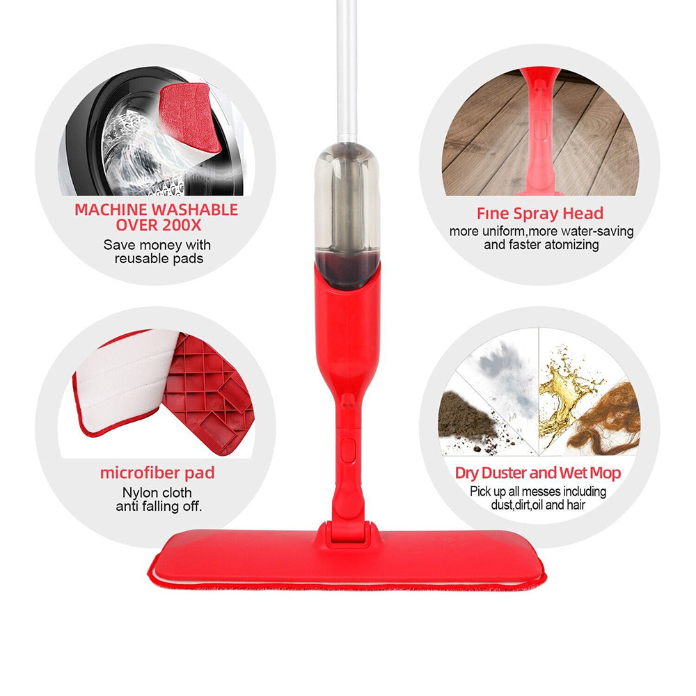 Microfiber Spray Mop for Wood Floor Cleaning