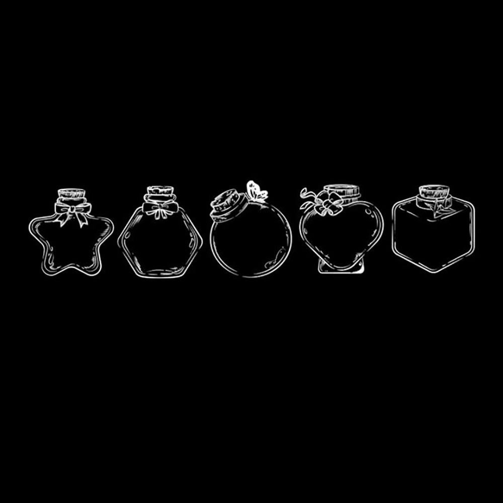 20 Pieces Personalized Clear Dried Flower Bookmark