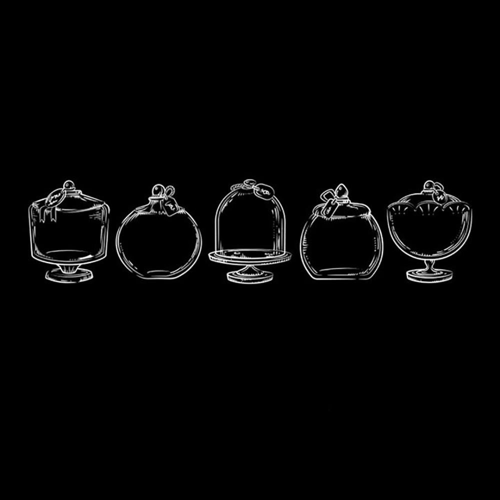 20 Pieces Personalized Clear Dried Flower Bookmark