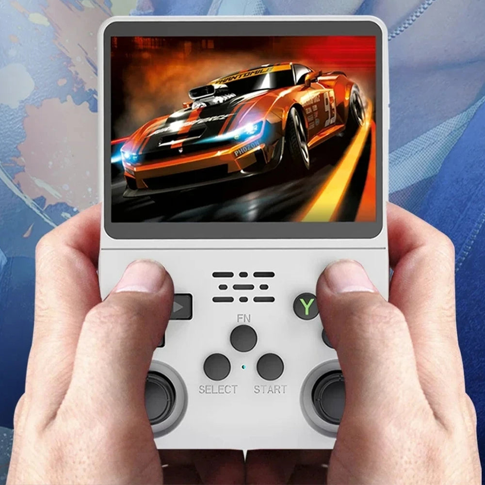 3.5-inch 64GB Retro Handheld Video Game Console - USB Rechargeable