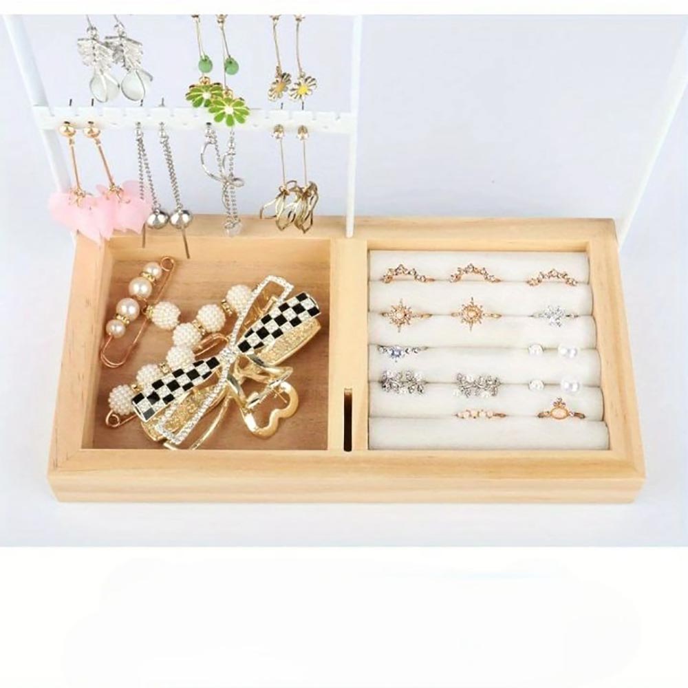 Desktop Jewelry Organizer Jewelry Stand With Ring And Bracelet Holder