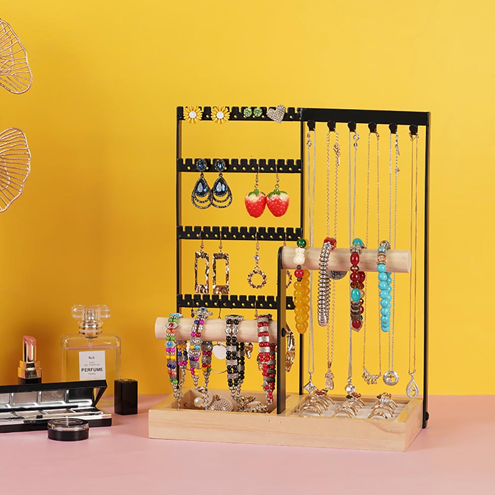 Desktop Jewelry Organizer Jewelry Stand With Ring And Bracelet Holder