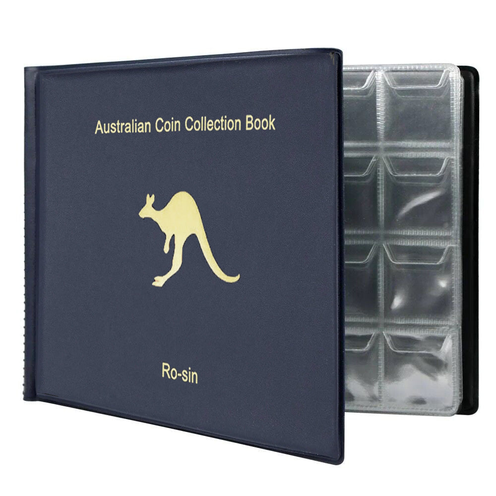 2X 240 Coins Australian Coin Storage Book Collection Folder