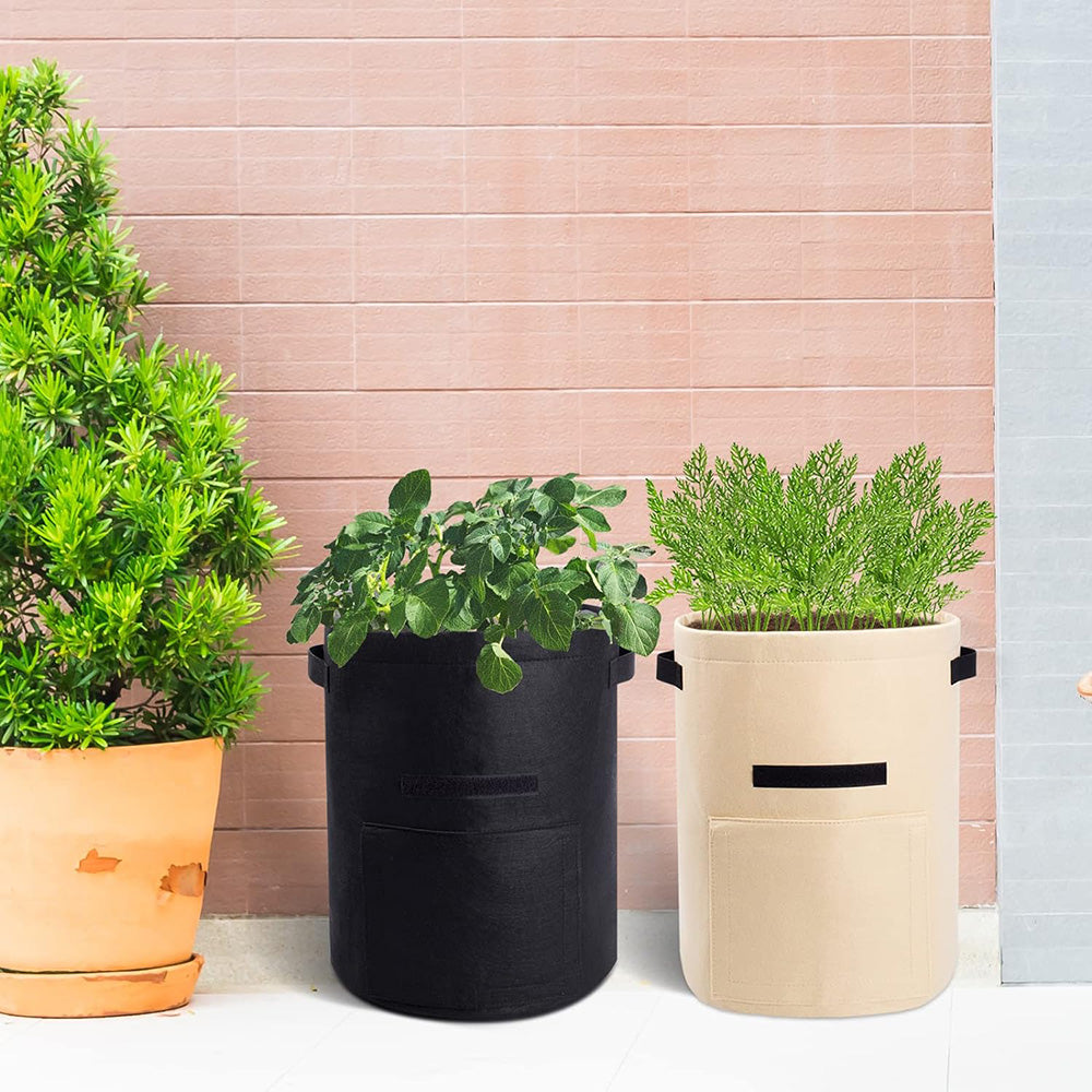 10 Gallon Potato Grow Container with Side Window - Available in 2 Quantity and 3 Colors