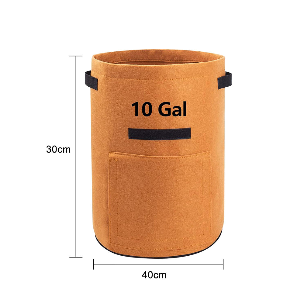 10 Gallon Potato Grow Container with Side Window - Available in 2 Quantity and 3 Colors