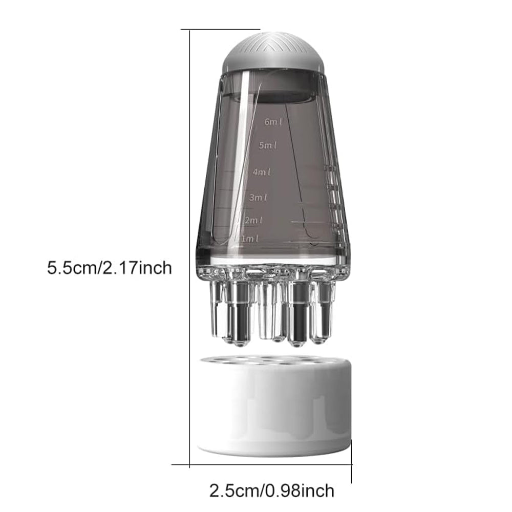 Mini Portable Head Essential Oil Roller Ball Massage Comb