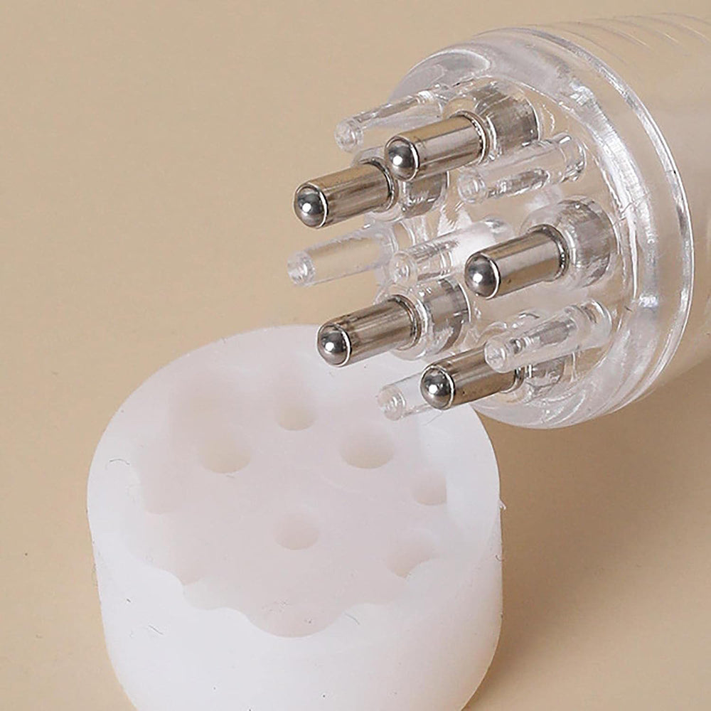 Mini Portable Head Essential Oil Roller Ball Massage Comb