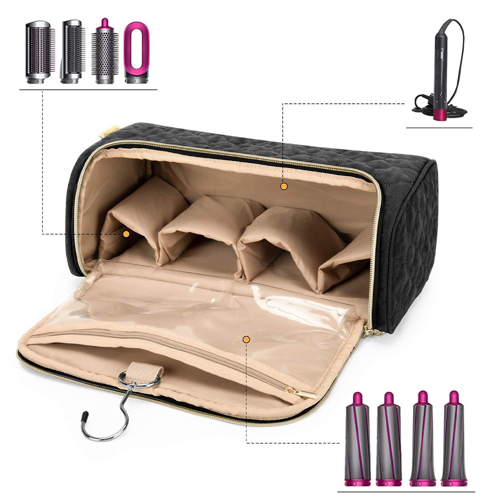 Hangable Travel Case for Hair Curler Accessories
