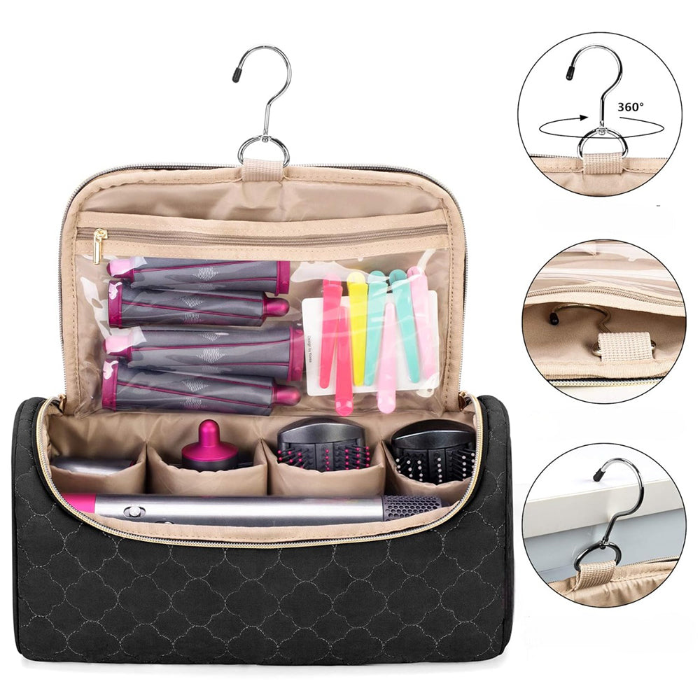 Hangable Travel Case for Hair Curler Accessories
