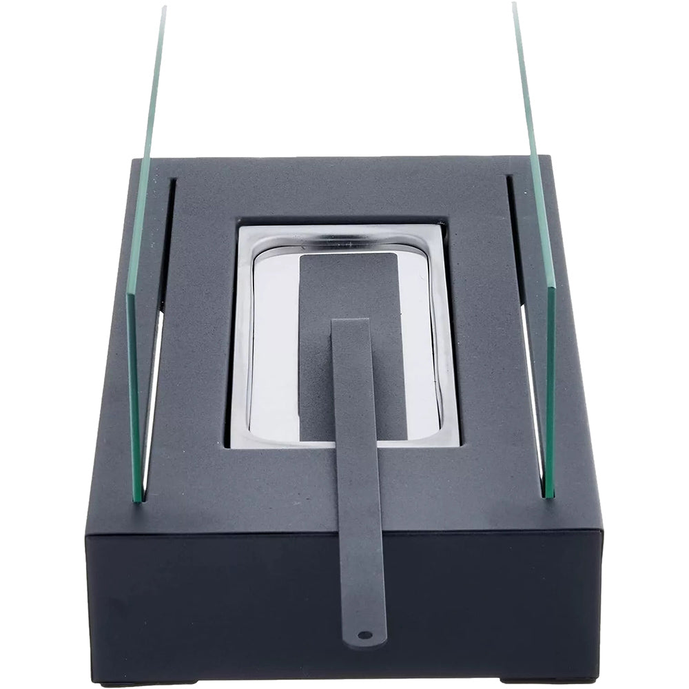 Indoor Outdoor Tabletop Rectangular Alcohol Fireplace