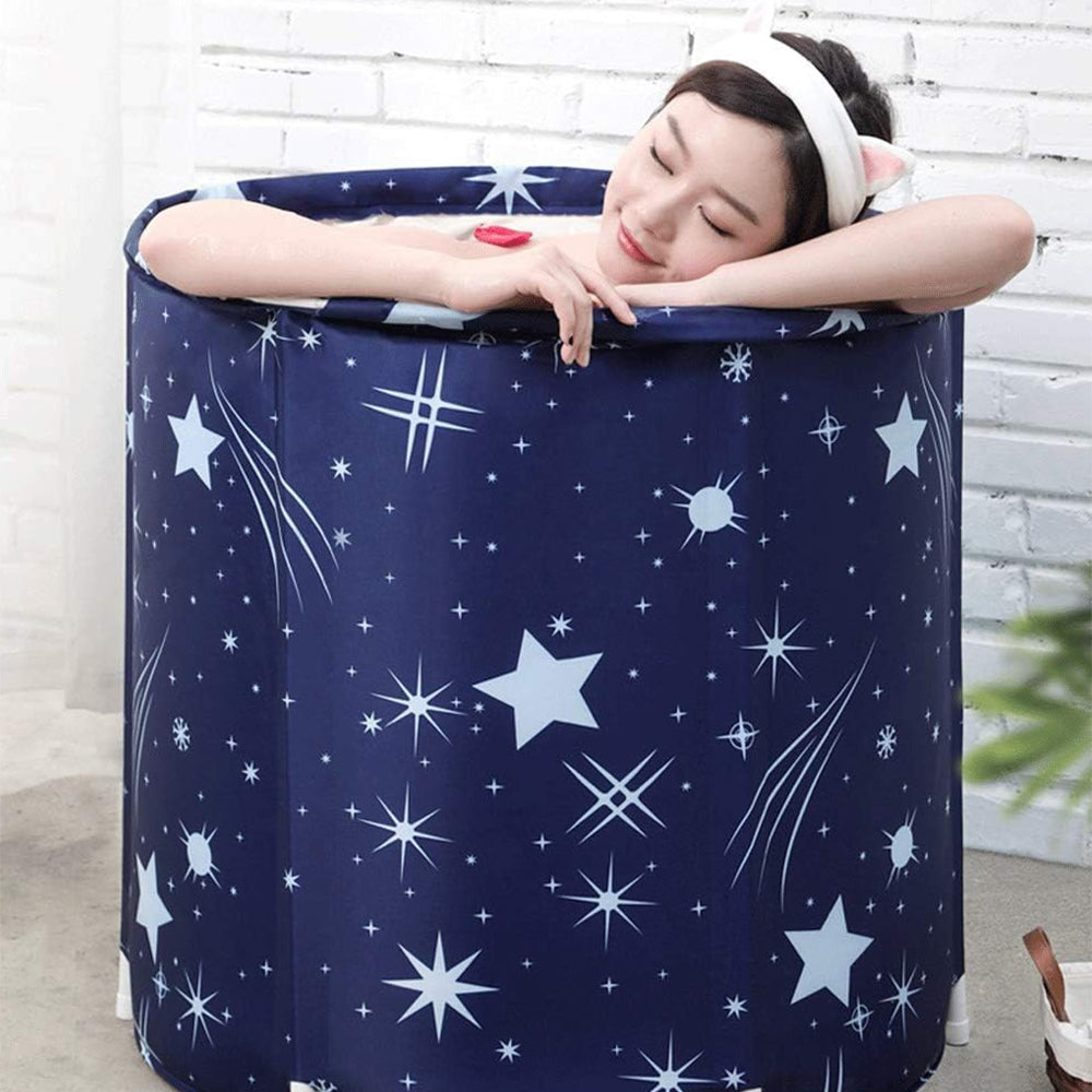 Foldable Inflatable Bath Tub for Adult Spa Experience