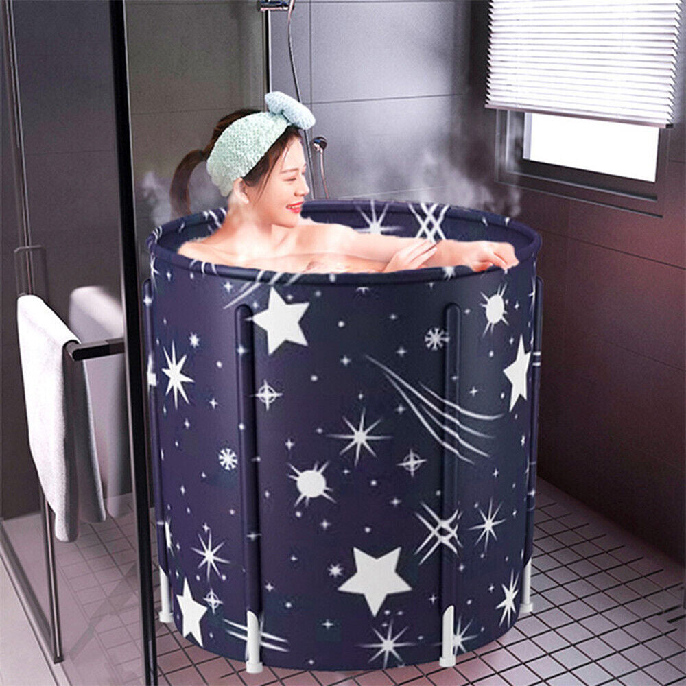 Foldable Inflatable Bath Tub for Adult Spa Experience