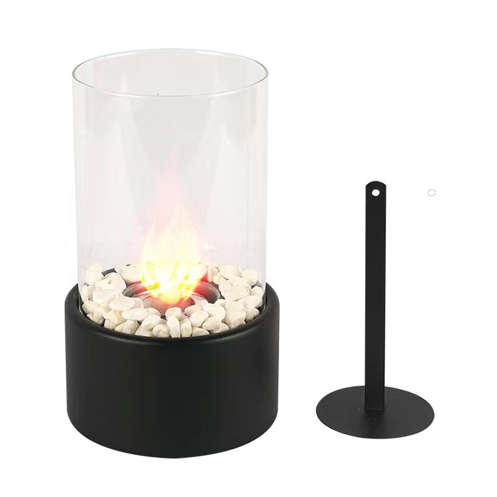 Indoor Outdoor Tabletop Rectangular Alcohol Fireplace
