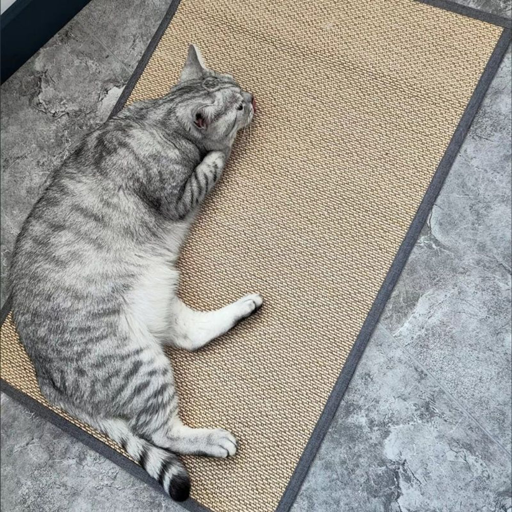 Natural Bamboo Cat Scratcher Sofa Mat