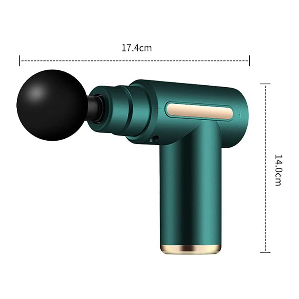 Wireless 6-Speed Deep Tissue Massage Gun - USB Rechargeable
