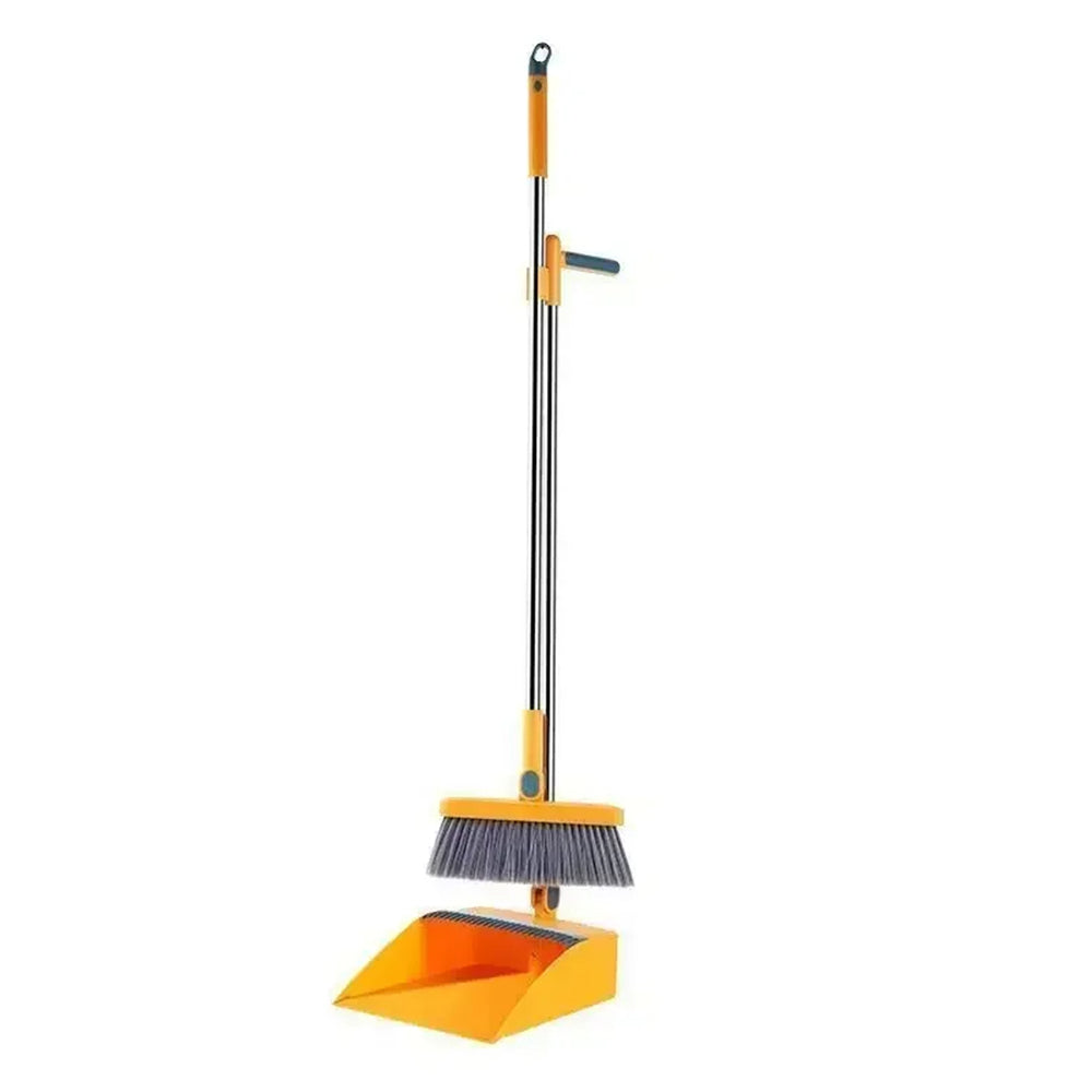 Convenient Magic Folding Broom and Dustpan Set for Easy Household Cleaning