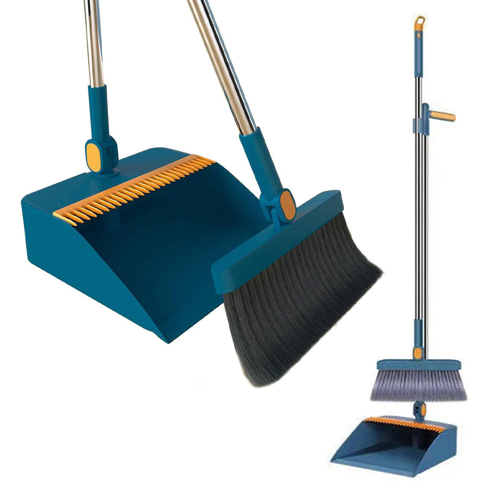 Convenient Magic Folding Broom and Dustpan Set for Easy Household Cleaning