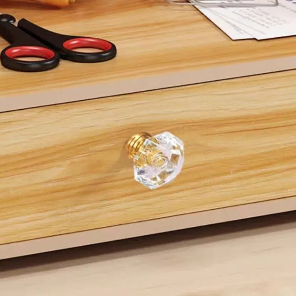 Wooden Desk Organizer Student Stationery Storage Box