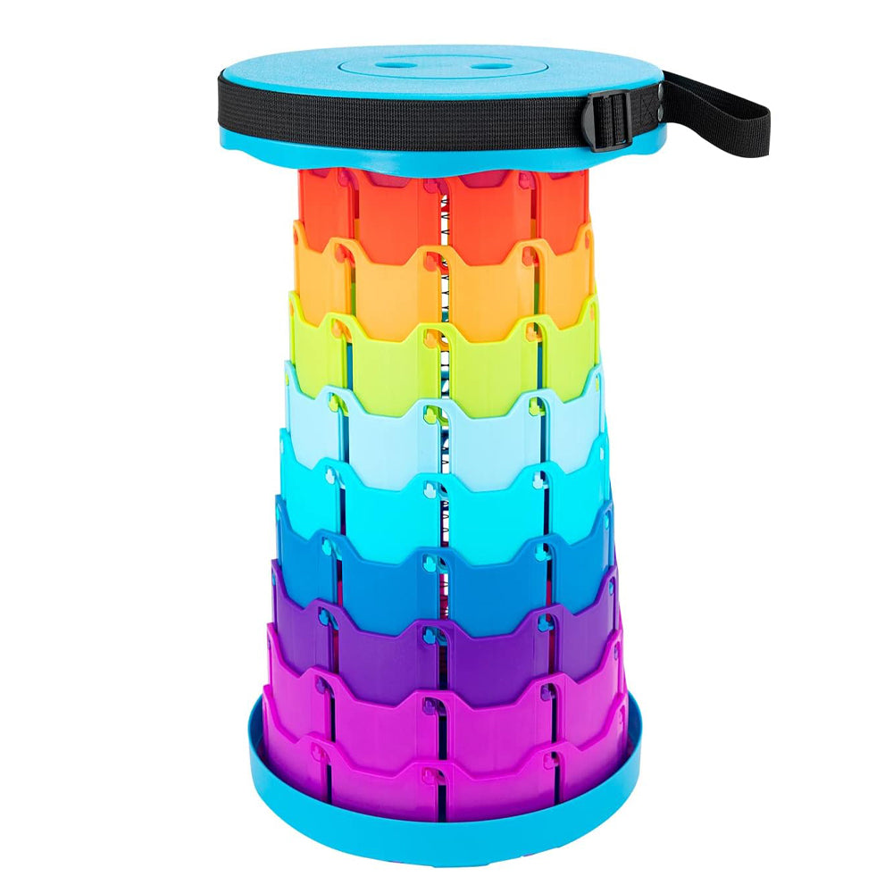 Portable Folding Telescopic Stool for Camping Fishing and Hiking