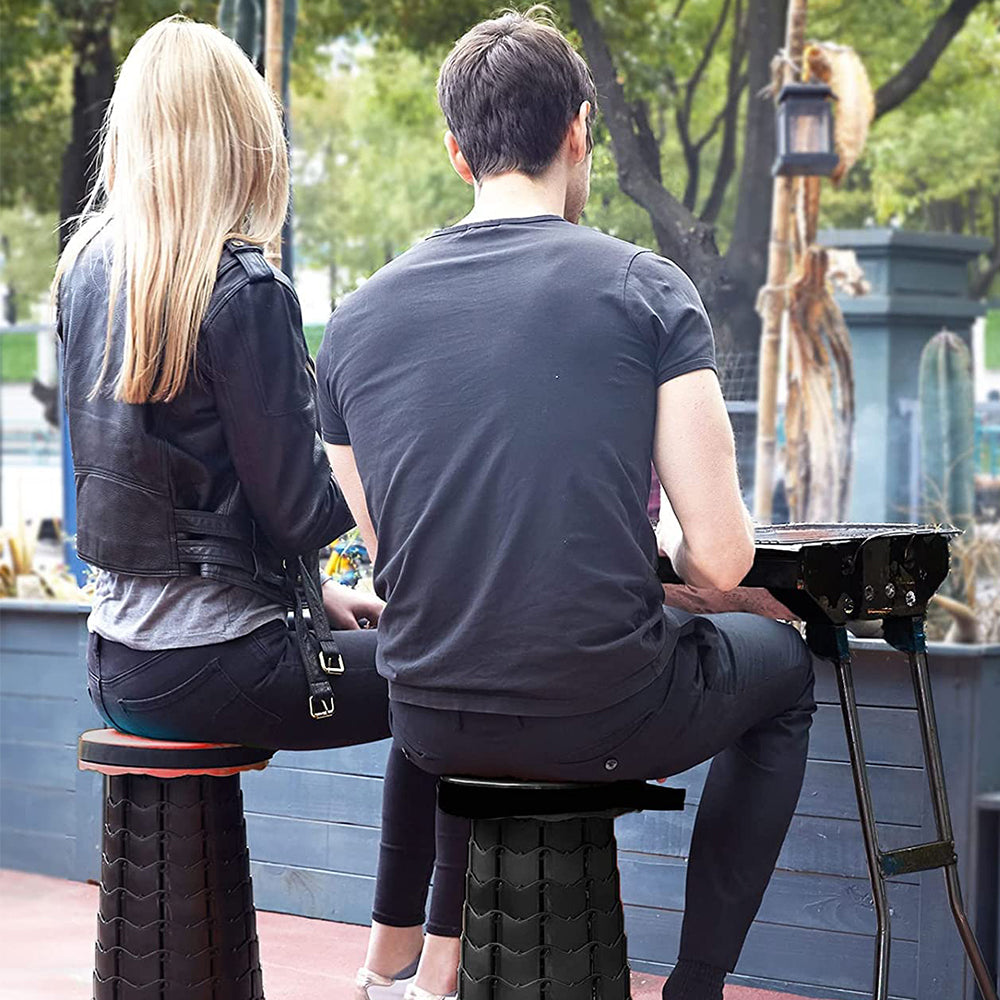 Portable Folding Telescopic Stool for Camping Fishing and Hiking