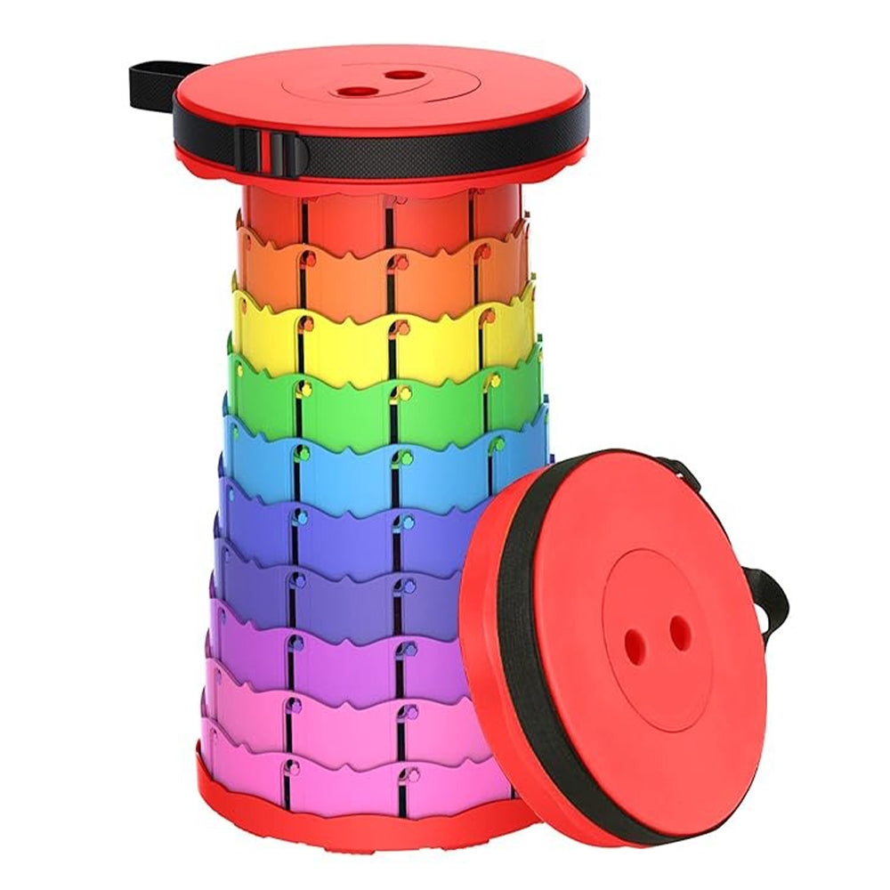 Portable Folding Telescopic Stool for Camping Fishing and Hiking