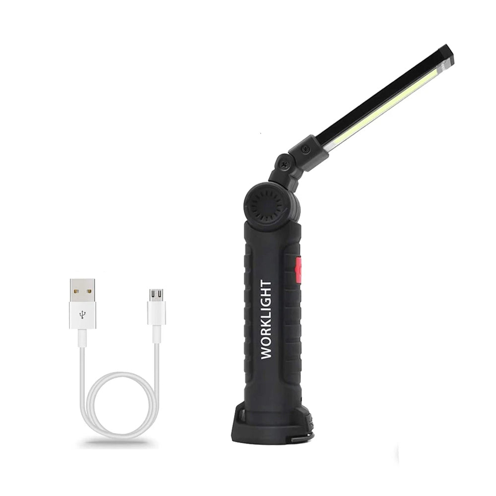 Hangable Versatile Rechargeable COB LED Work Light with Magnetic Base