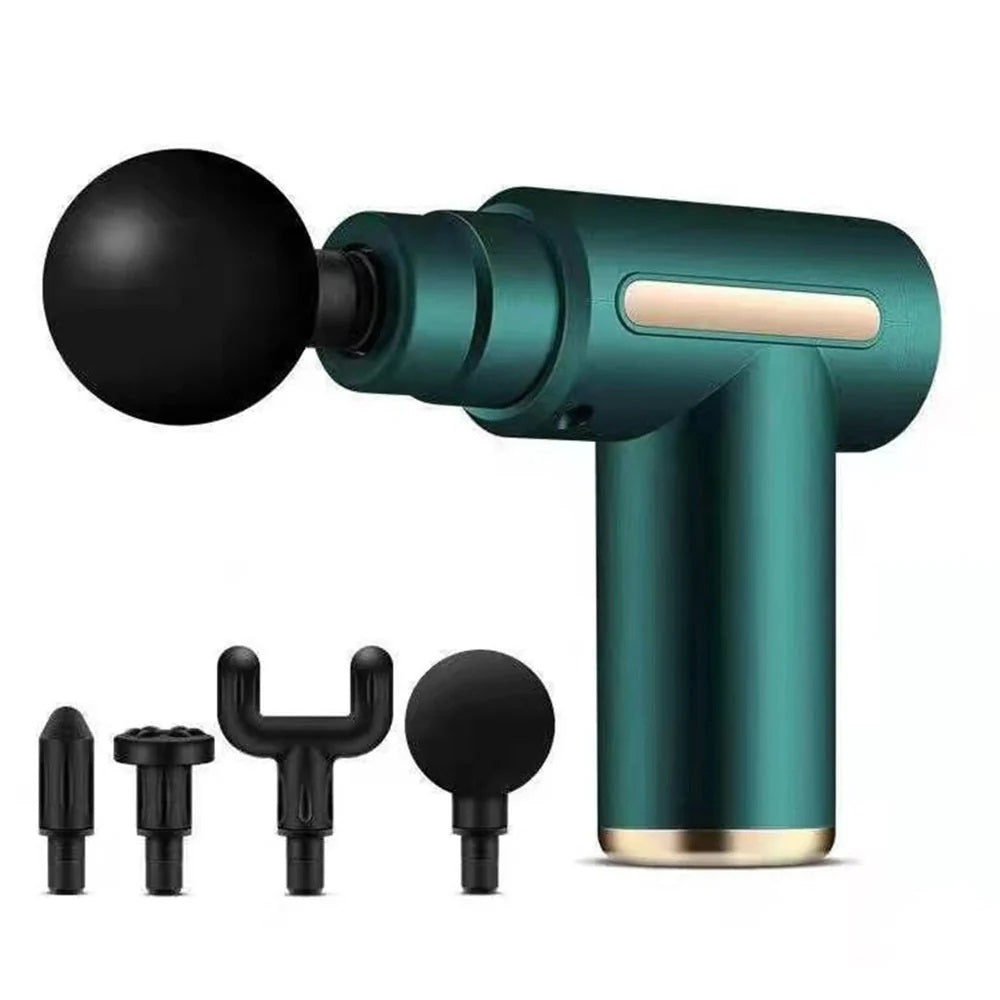 Wireless 6-Speed Deep Tissue Massage Gun - USB Rechargeable
