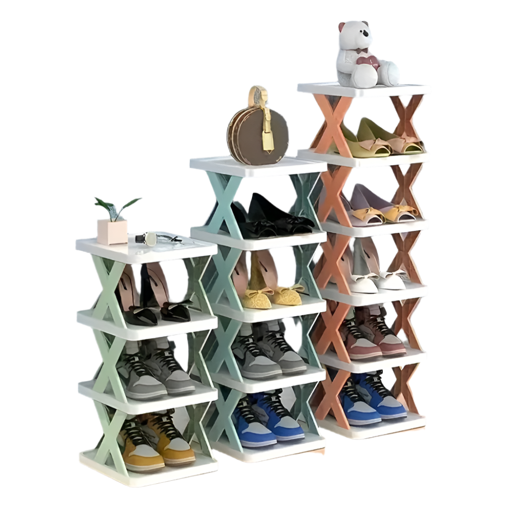 Detachable Shoe Racks Multi Layer Simple Shoes Shelf Colour Cabinet