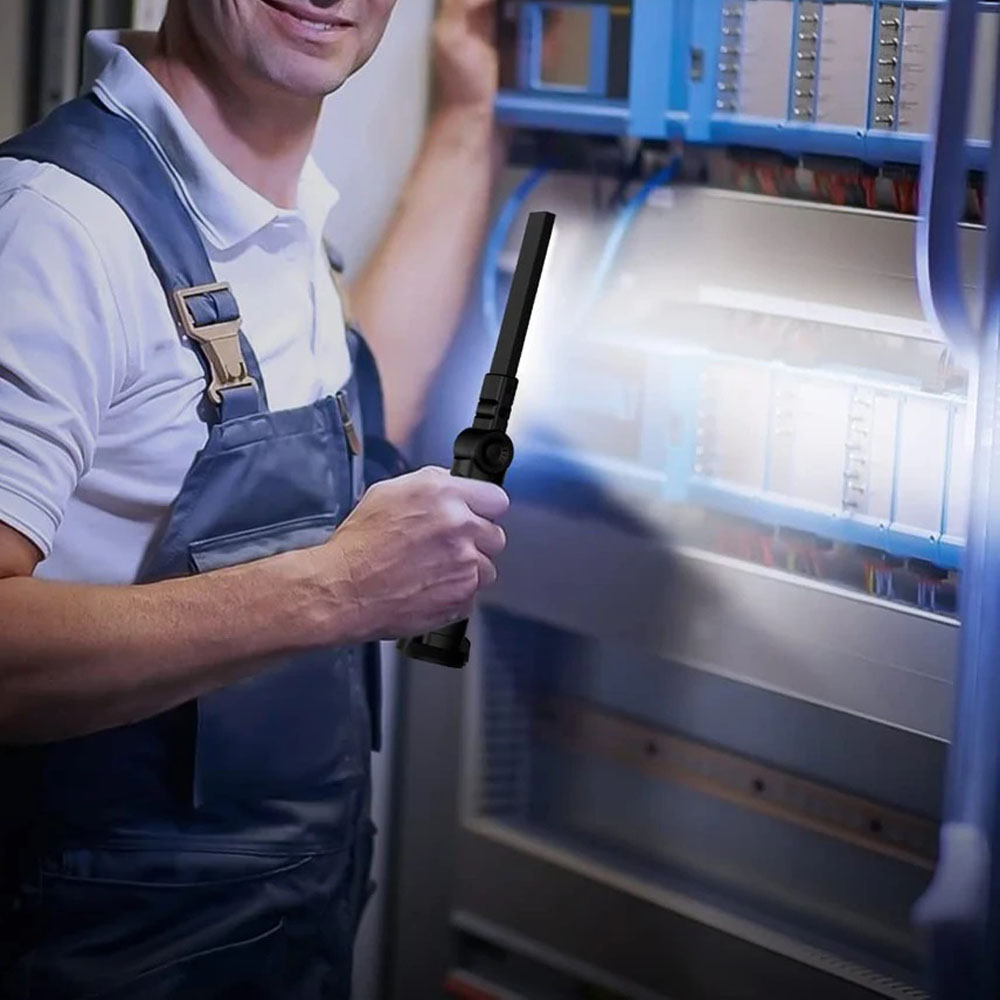 Hangable Versatile Rechargeable COB LED Work Light with Magnetic Base