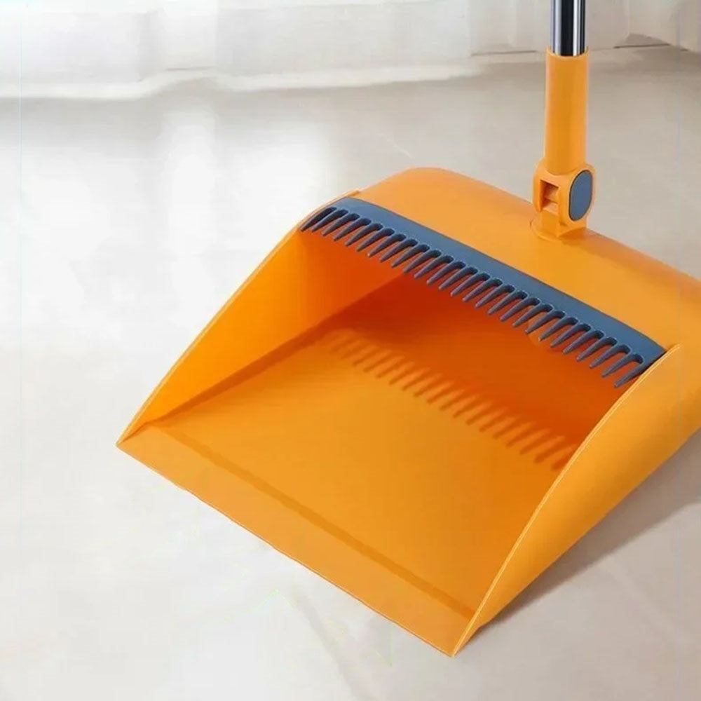 Convenient Magic Folding Broom and Dustpan Set for Easy Household Cleaning