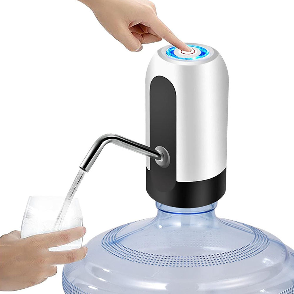 Electric Water Dispenser Pump for 5 Gallon Bottles - USB Rechargeable