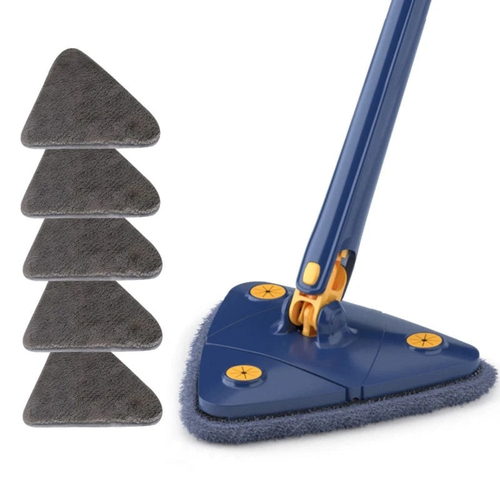 Telescopic 360° Triangle Ceiling Cleaning Mop