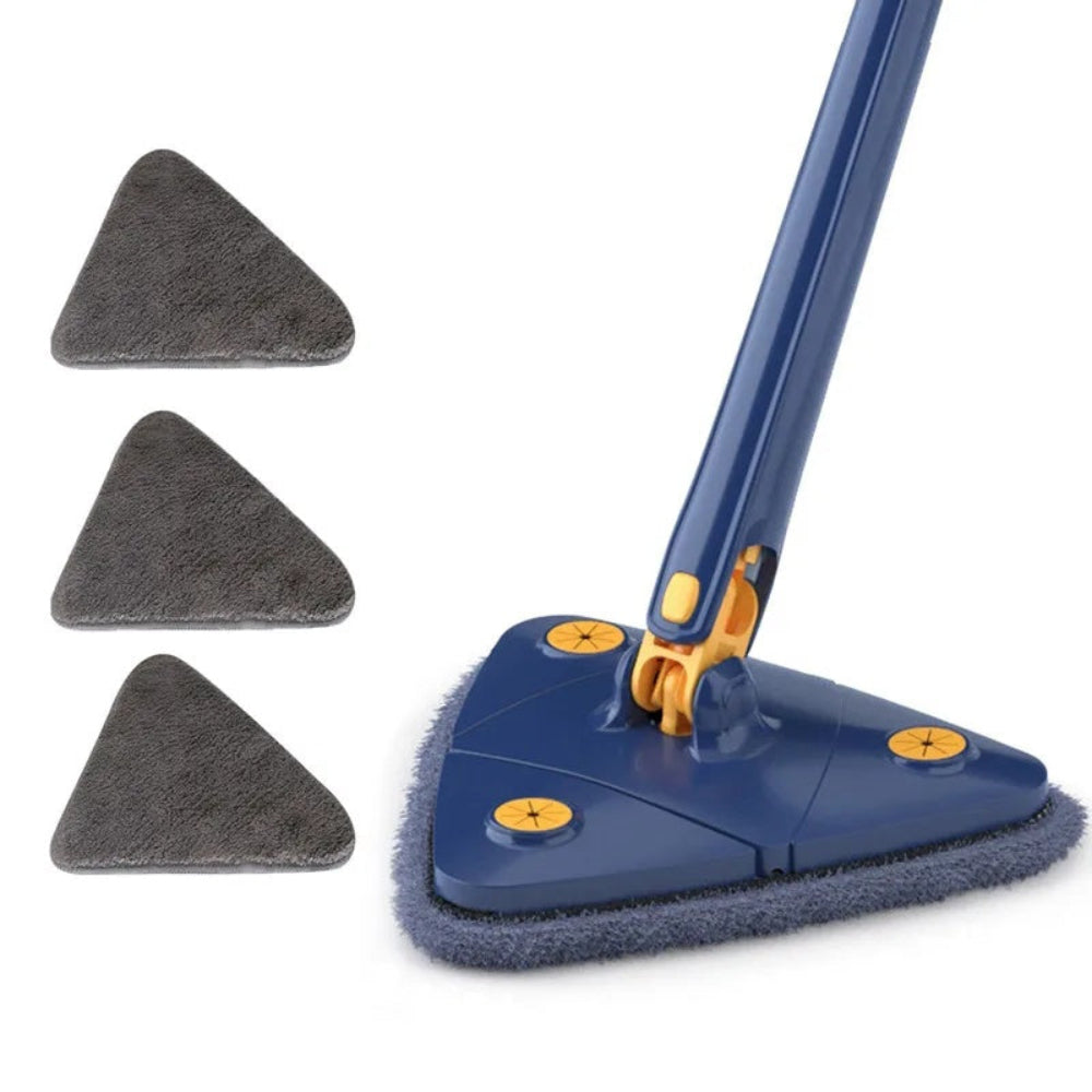 Telescopic 360° Triangle Ceiling Cleaning Mop