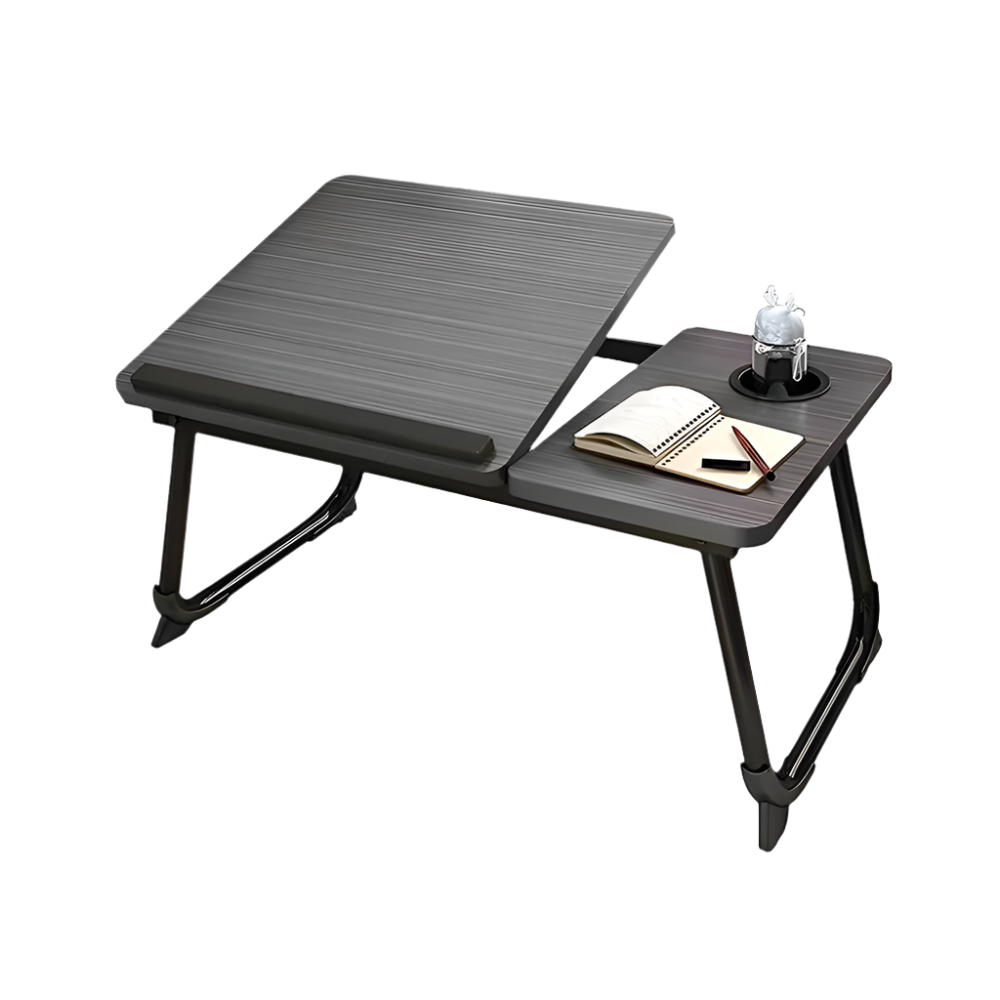 Ergonomic Laptop Desk with Cup Holder