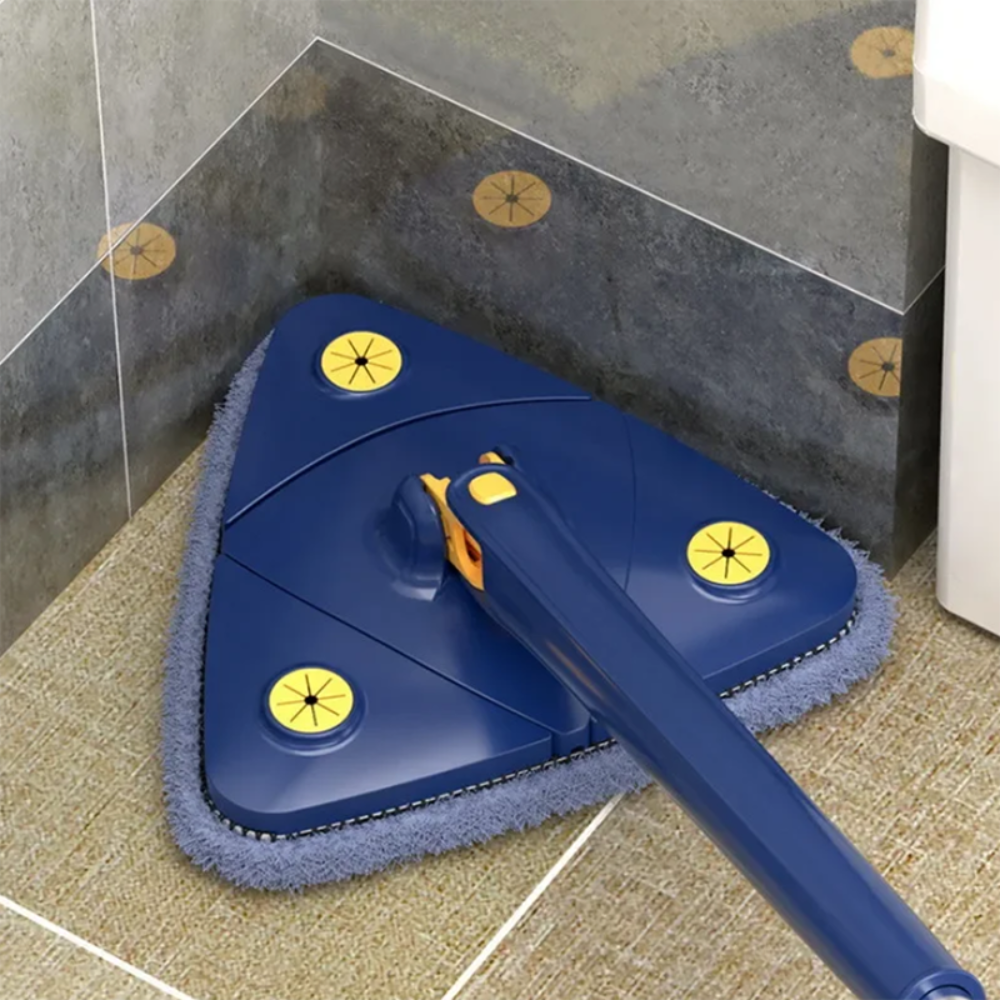 Telescopic 360° Triangle Ceiling Cleaning Mop