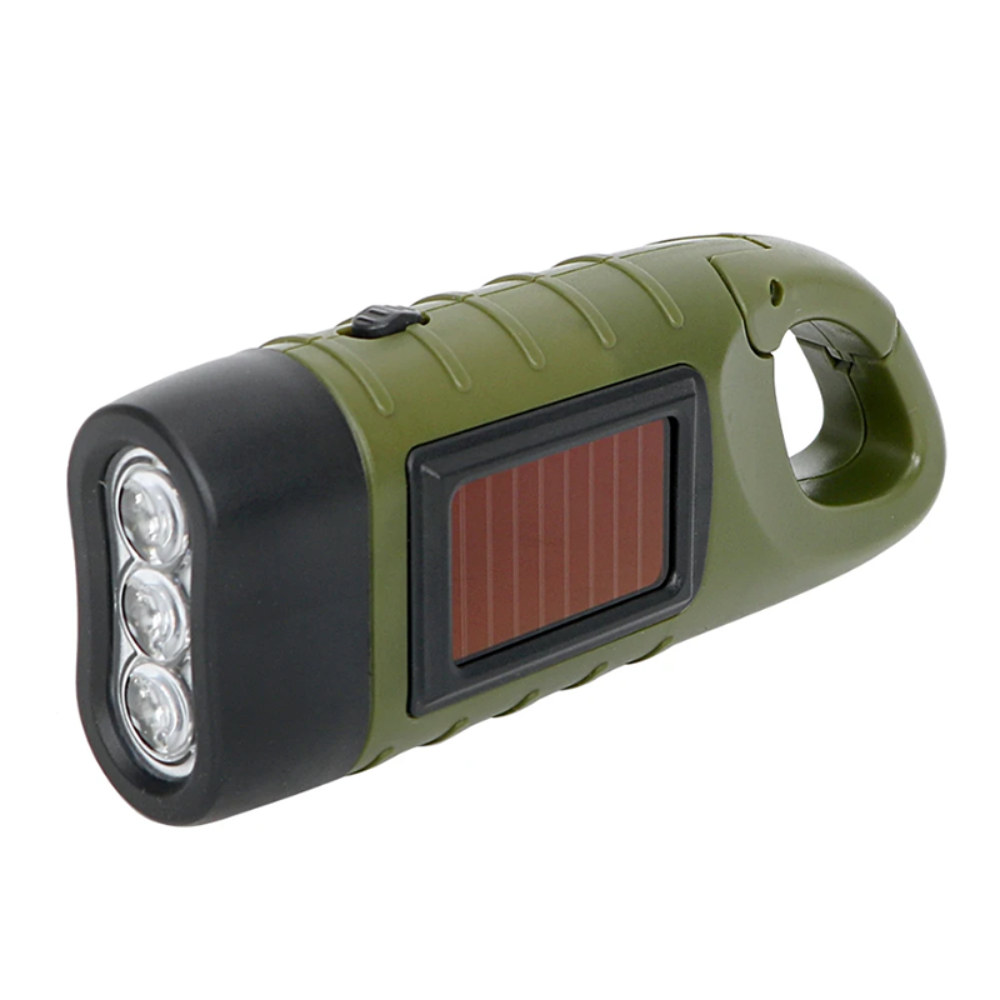 Rechargeable & Self-Powered Torch for Outdoor Activities