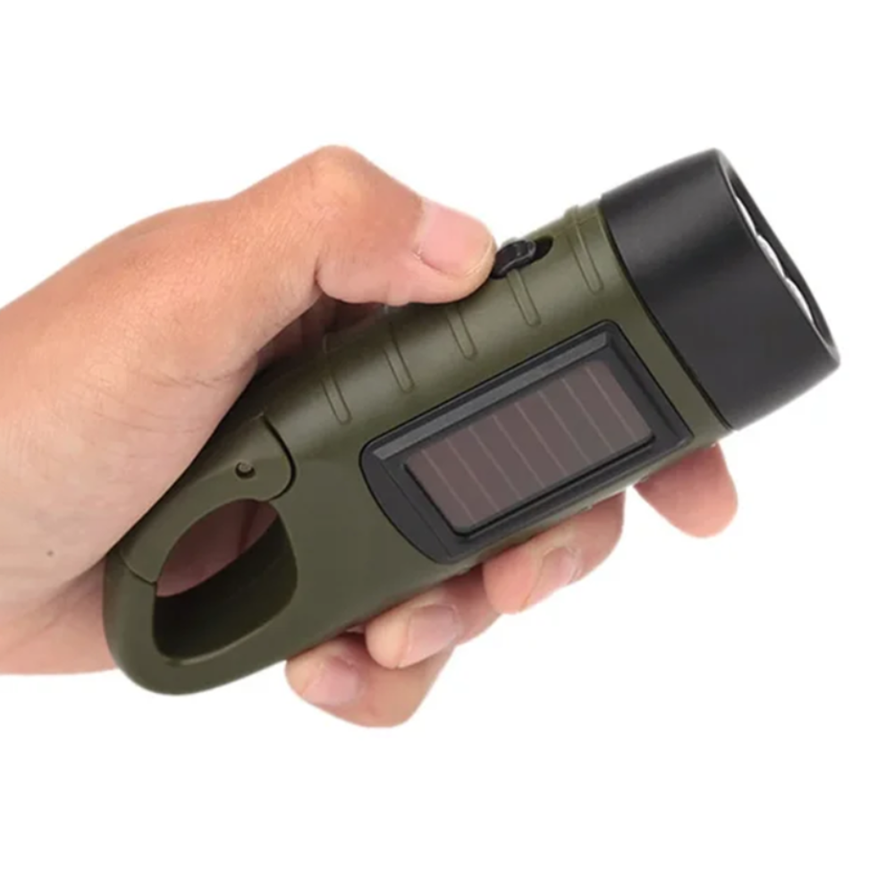 Rechargeable & Self-Powered Torch for Outdoor Activities