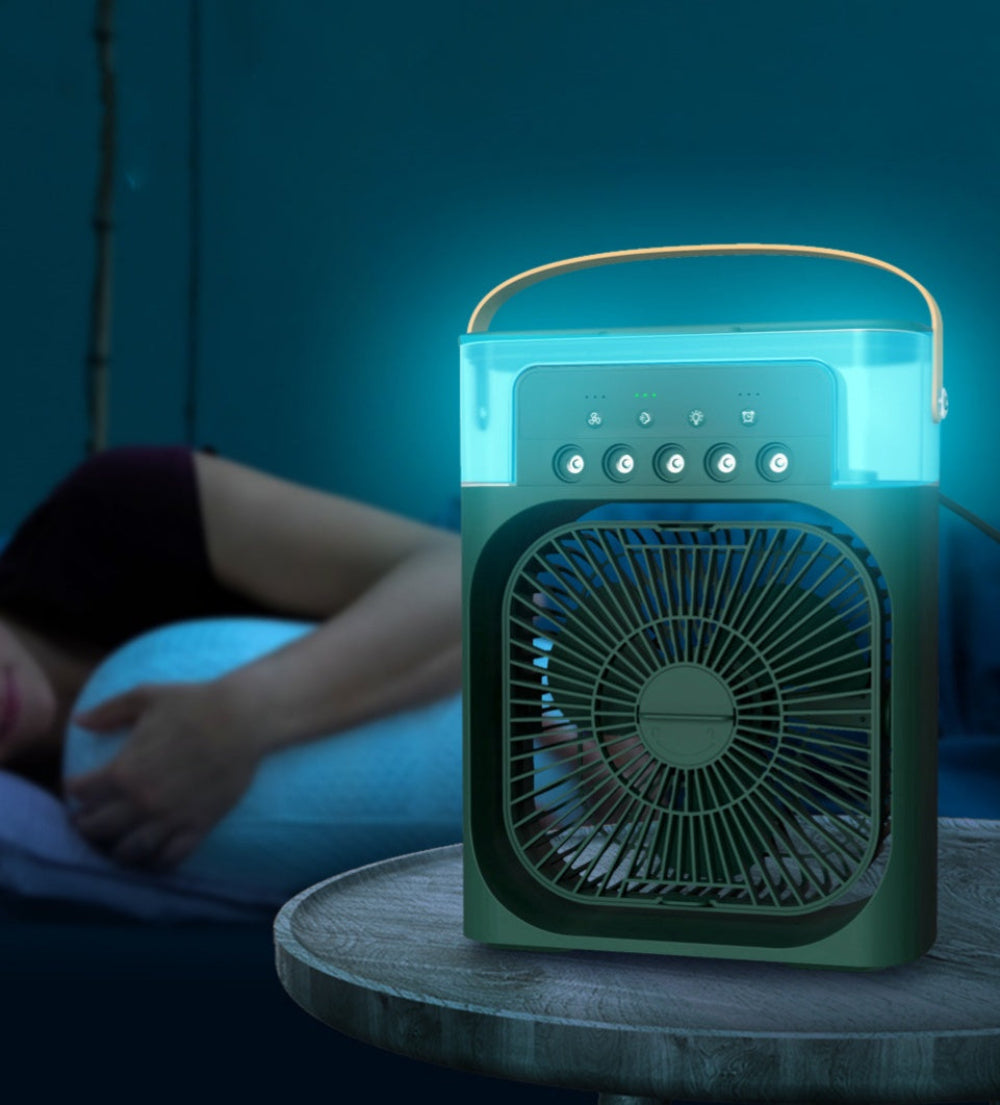 3 In 1 Portable Humidifier Fan Adjustment Air Conditioner