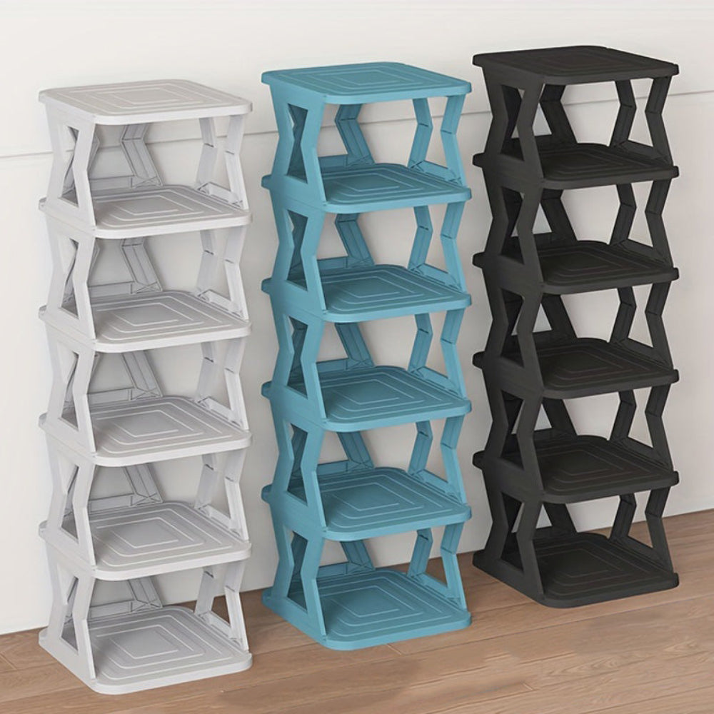 Multi-layer Home Narrow Small Gap Into The Door Shoe Cabinet Storage Rack