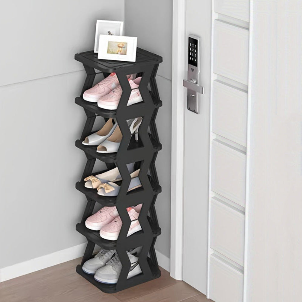 Multi-layer Home Narrow Small Gap Into The Door Shoe Cabinet Storage Rack