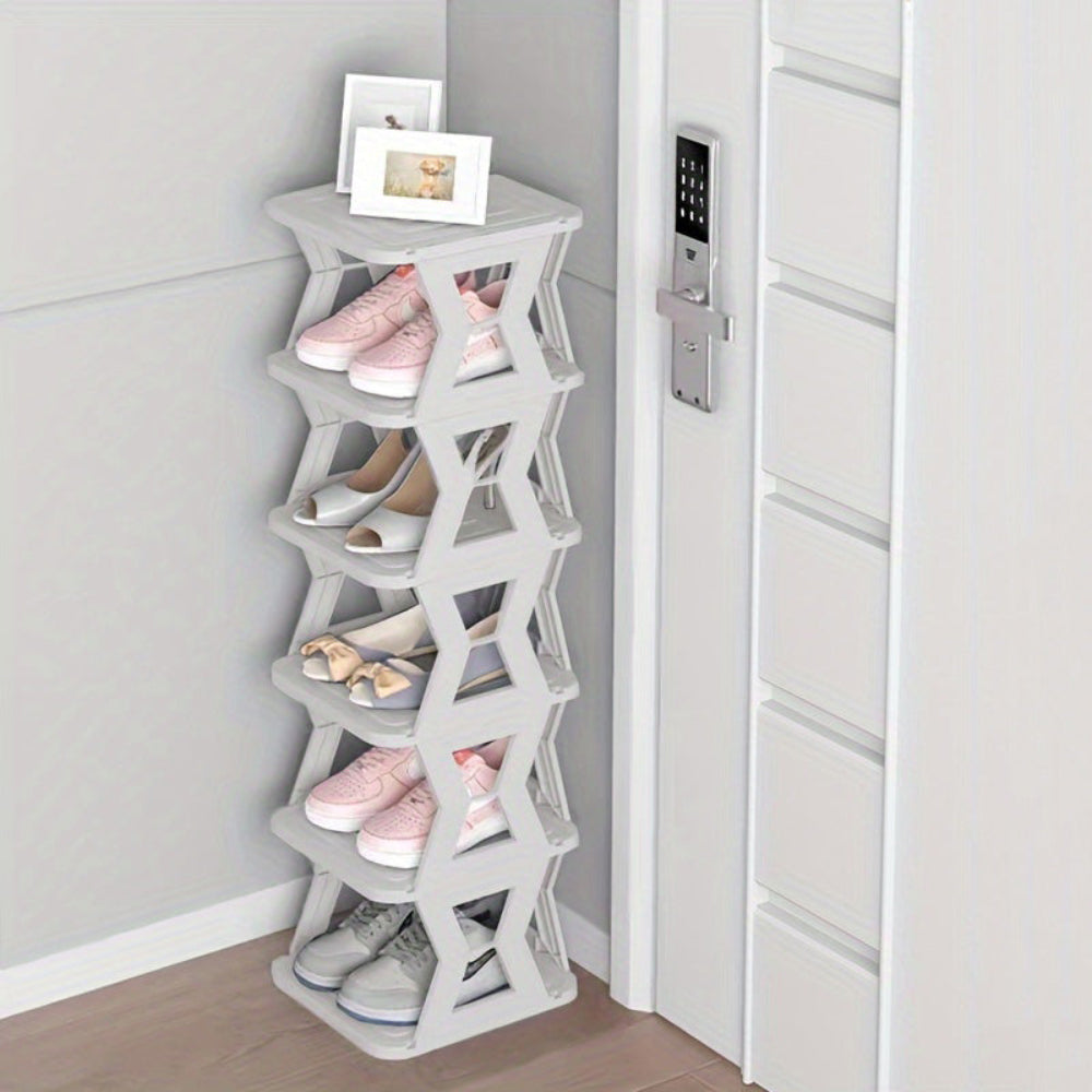 Multi-layer Home Narrow Small Gap Into The Door Shoe Cabinet Storage Rack